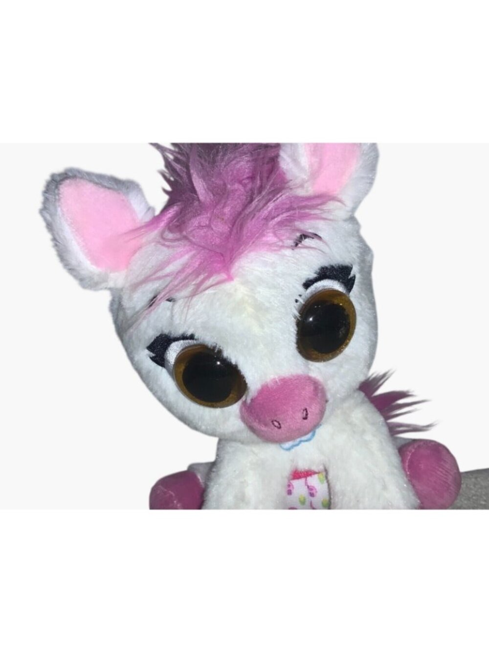 Disney Jr TOTs Plush Pony Care for Me Pet Toy Pink Horse - Picture 3 of 14